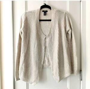 Gap Open Knit Cardigan white/cream
